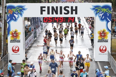 「JALホノルルマラソン2025」 制限時間なし、誰もが参加できる夢の舞台　 過去最高の42,962人がエントリー、うち日本人は11,984人