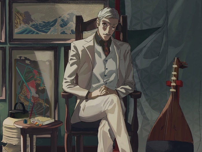 「ムジナ屋敷 ~鏡、小泉八雲にうつりて~」キービジュアル