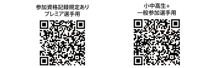 17日公式試合 参加申し込みフォーム(プレミア選手用)/17日公式試合 参加申し込みフォーム(小中高生+一般参加選手用)