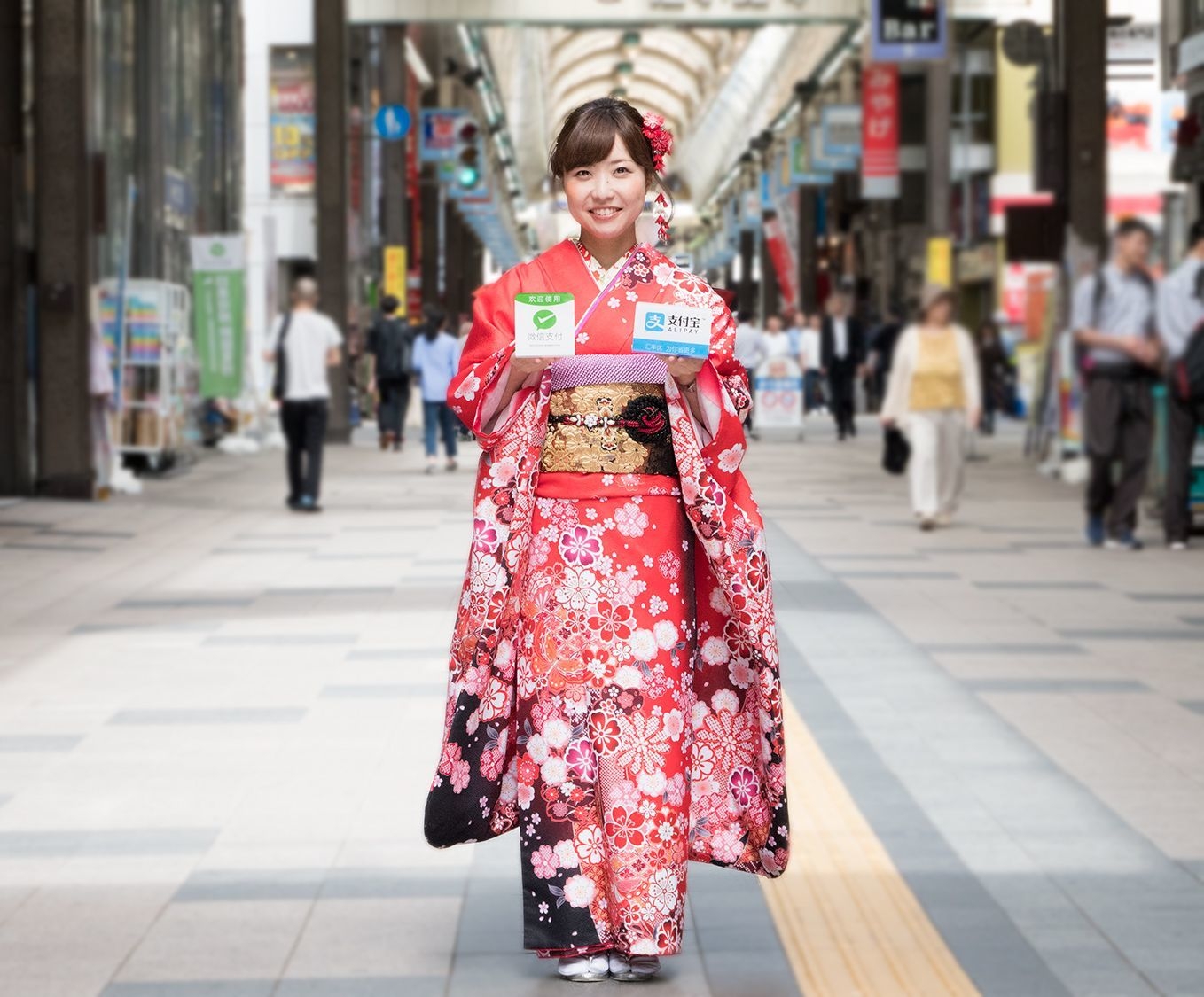 QR決済の導入で、日本の文化をより身近に手軽に