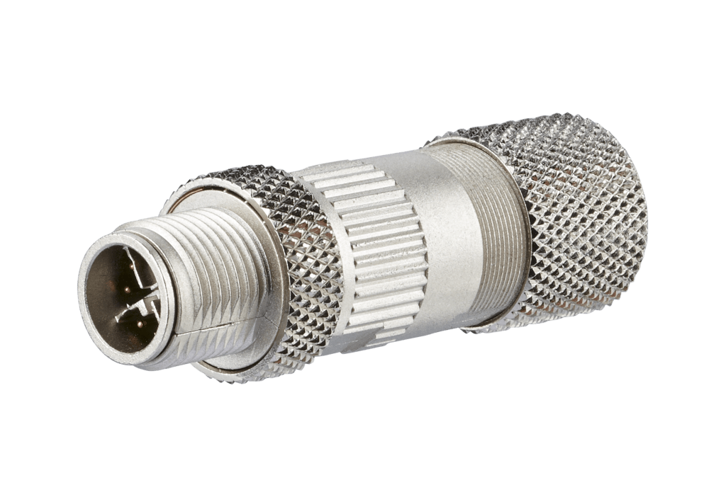 M12Xコード組み立て式プラグ