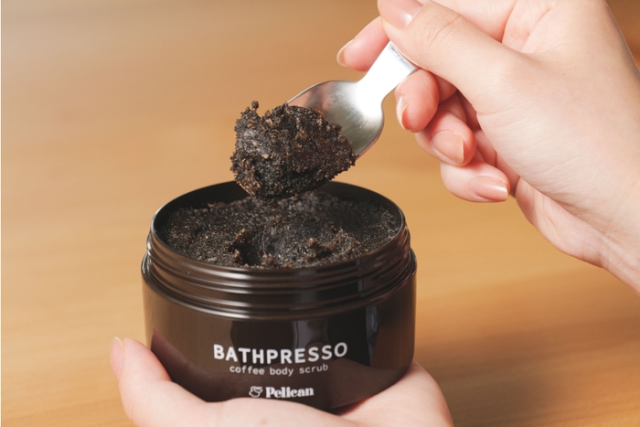 本物のコーヒー素材を活用!持続可能な社会に貢献した、ボディスクラブ