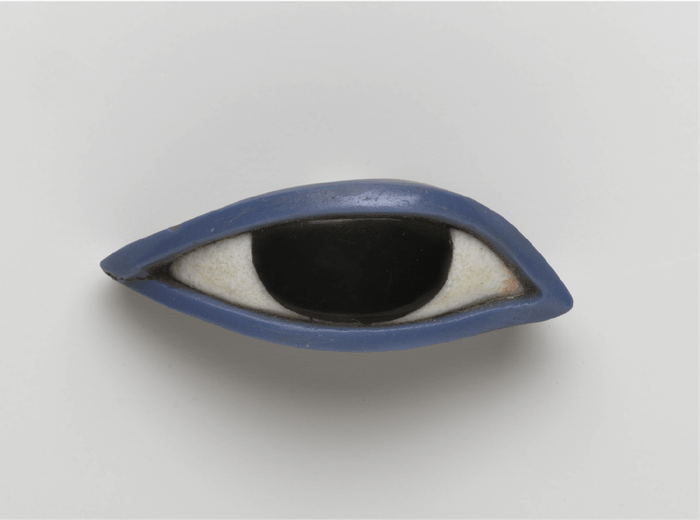 《人型棺の右目》  前 1539～前 30年頃  ブルックリン博物館蔵  Photo：Brooklyn Museum