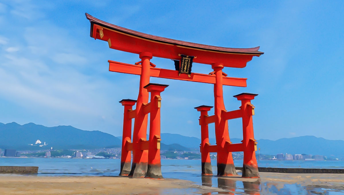 嚴島神社|大鳥居