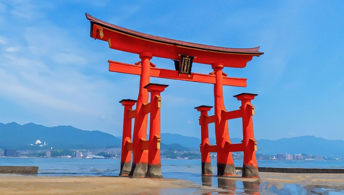 嚴島神社|大鳥居