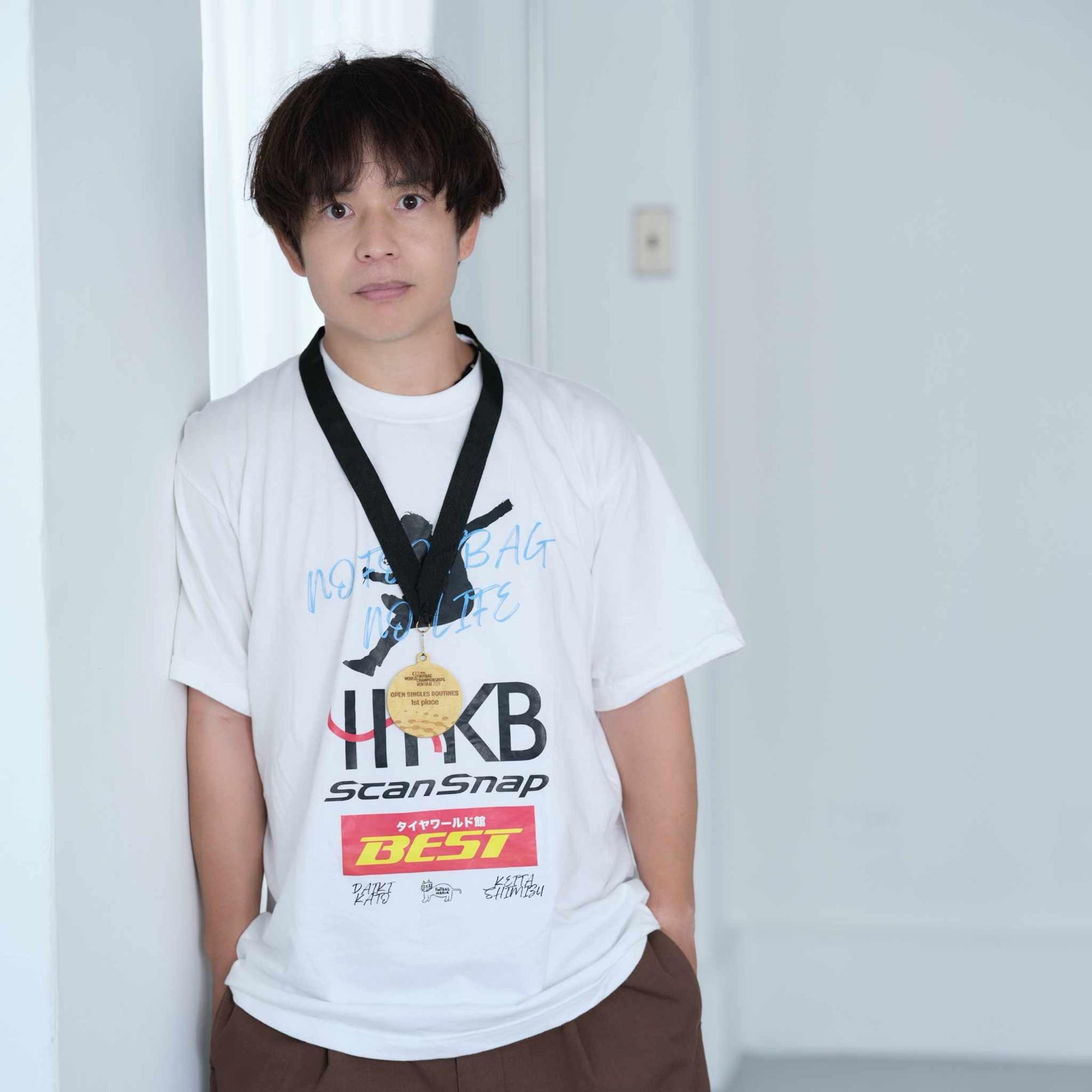 石田太志(プロフットバッグプレイヤー、2024世界チャンピオン)