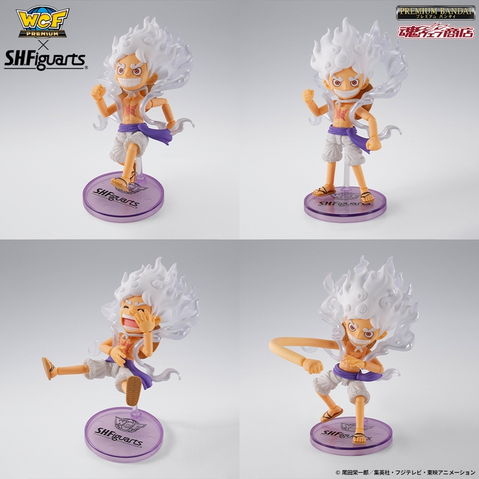 ワールドコレクタブルフィギュア×S.H.Figuarts モンキー・D・ルフィ -ギア5-