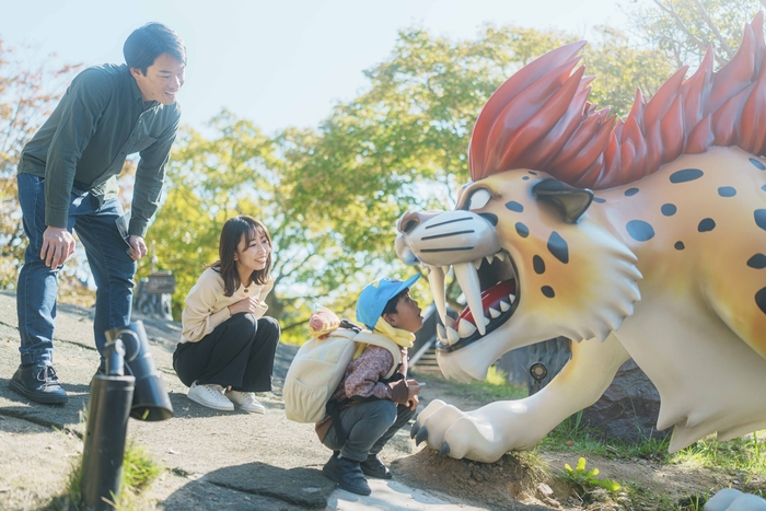 ▲大迫力のモンスターたちに子供達も夢中になれる!