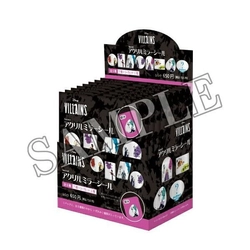 ディズニー悪者たちのパワーワードが大集合！ウィランズ・アクリルミラーシール