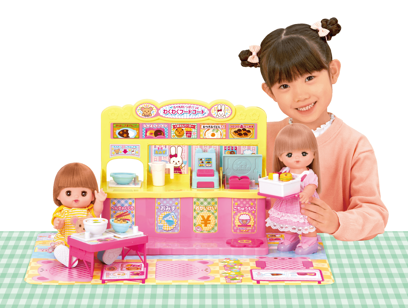 たべものいっぱい!わくわくフードコート