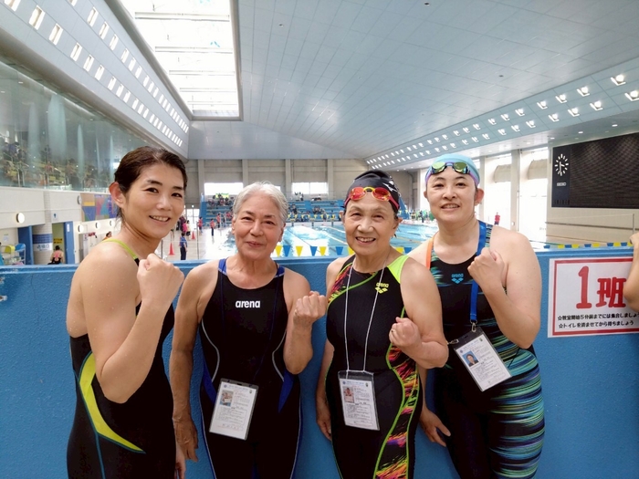 6月に参加した試合で笑顔