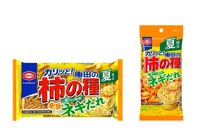『亀田の柿の種 辛旨ネギだれ(164g/47g)』