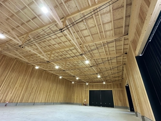 セブン工業「大型木造倉庫」を建設　 ～非住宅建築の木造化を推進～