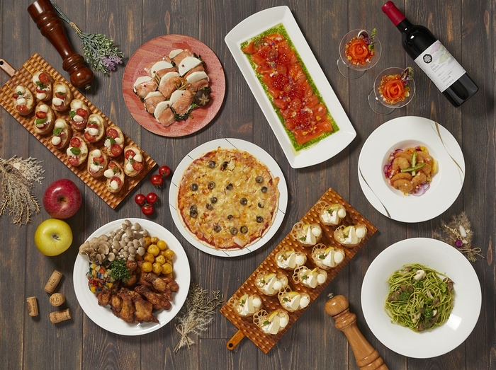 夕食の「旬彩信州ビュッフェ」では、イタリアンフェア―を開催予定