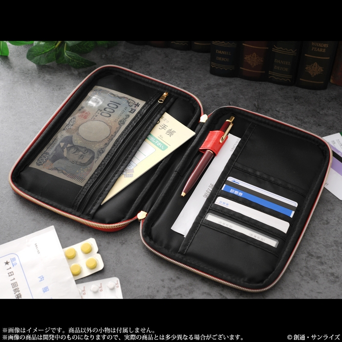 機動戦士ガンダム　お薬手帳ケース(シャア・アズナブル仕様)商品イメージ1