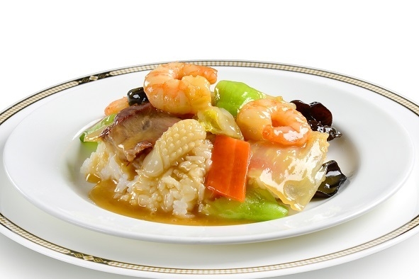 五目あんかけご飯