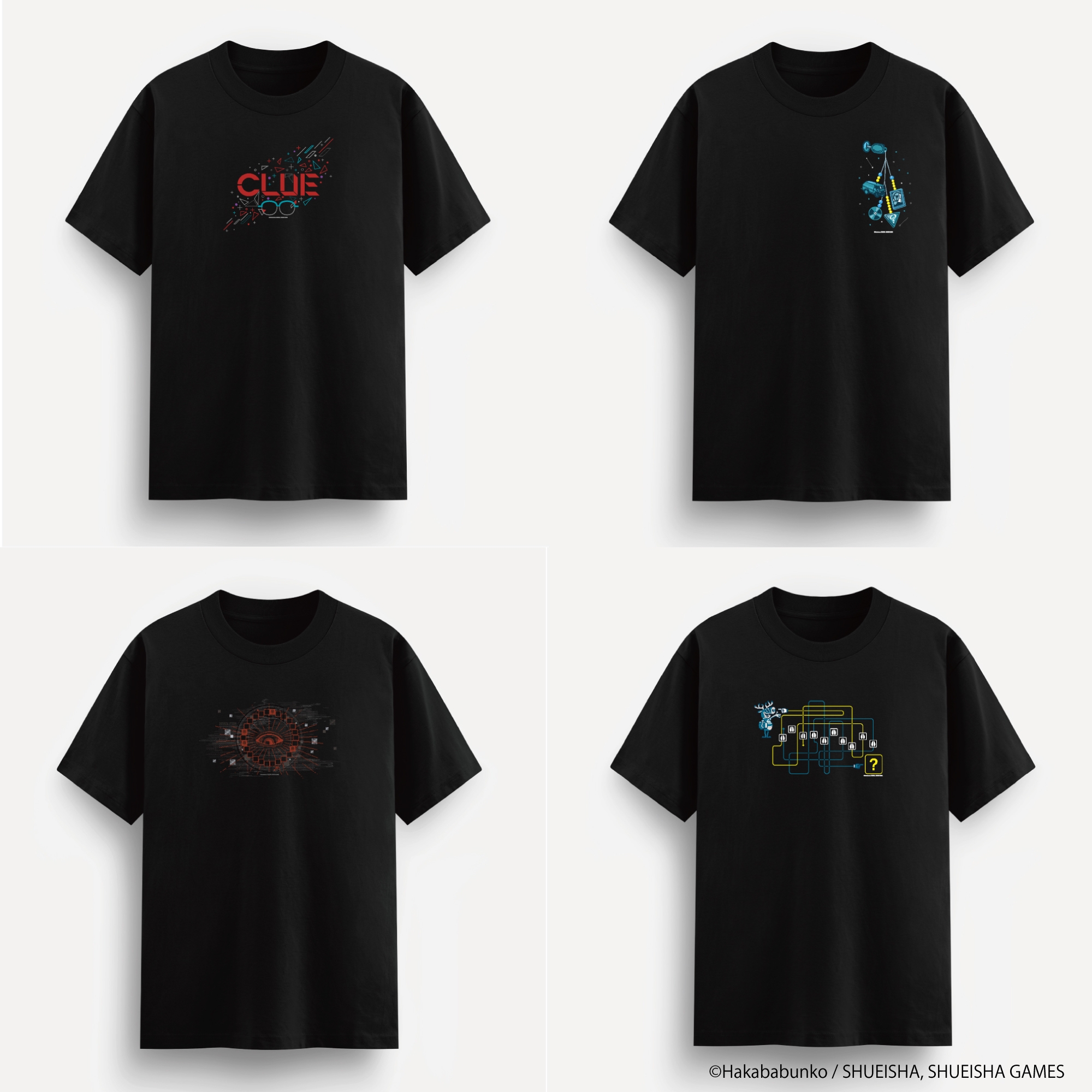 ナゾトキTシャツ(4種)