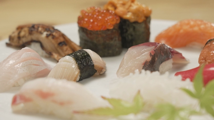 寿司ネタ企画のロケ風景2