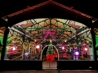 八瀬比叡山口駅をイルミネーションで装飾 「Illumi(イルミ)-station(ステーション)」を開催します