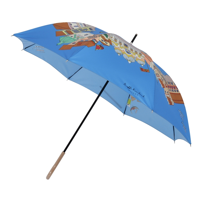 「Kinloch×HW」コラボ長傘 ヴェニス ブルー