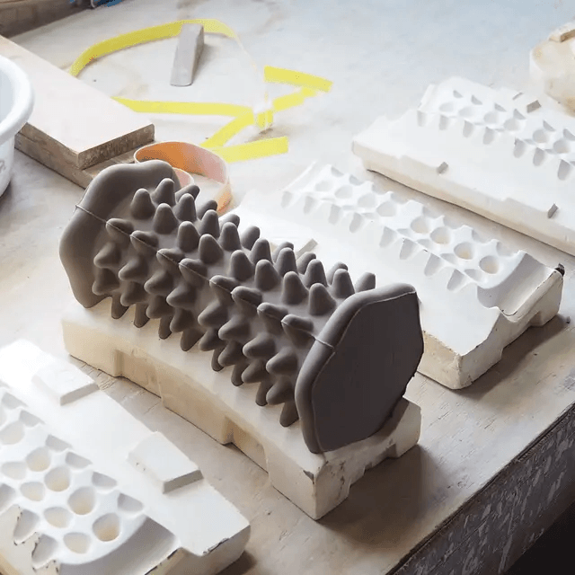 鬼枕の製作工程