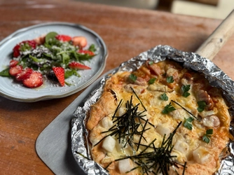 大学生が企画する地産地消フェスタで三田の魅力を発信　 三田産の食材を使用したピザ作りや オリジナルパフェ作り体験を実施