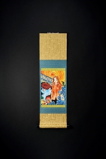 ミニ掛軸【伊藤潤二_うずまきA】