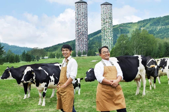 宮武宏臣(左)、海野泰彦氏(右)