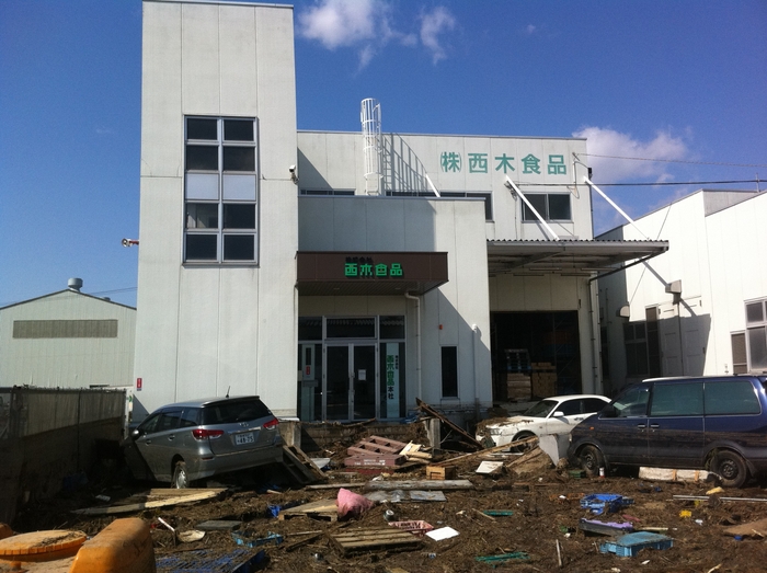 にしき食品 東日本大震災翌日