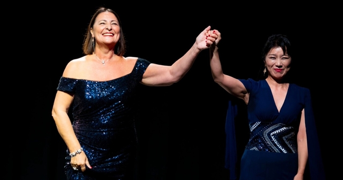 ▲イタリアオペラ界の至宝 マリアピア・ピッシテッリ氏が淡路島で一夜限りのコンサートを開催!