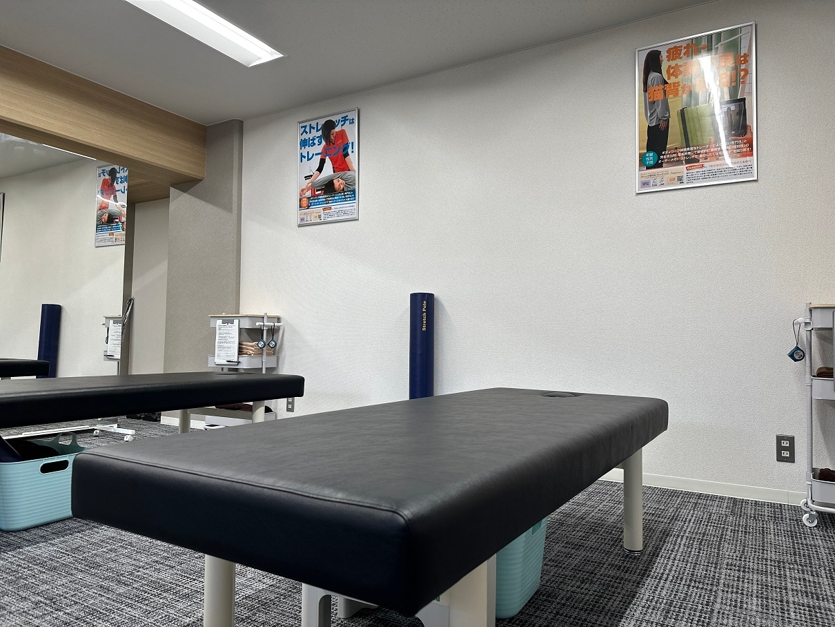 ストレッチ専門店ストレチックス大阪・緑地公園店 内観