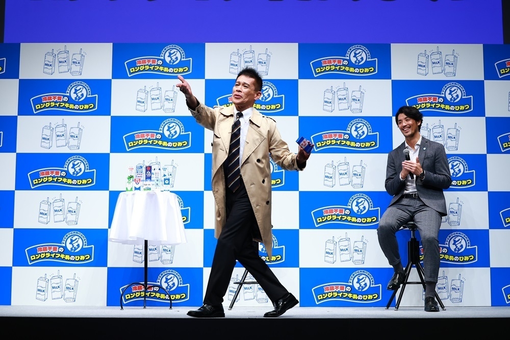 トークセッションの様子(柳沢慎吾さん・山口弘明)