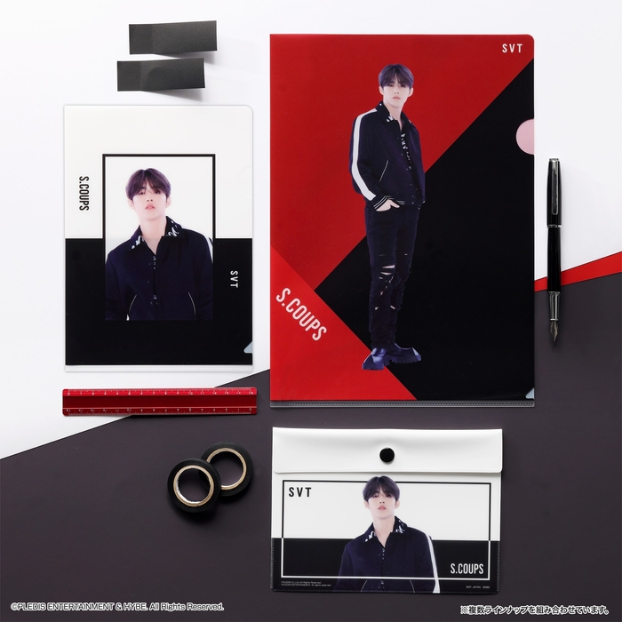 クリアファイルセット/フラットポーチ(イメージ)