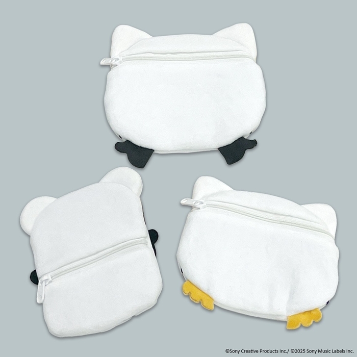 コラボ・ポーチ 裏面ファスナー