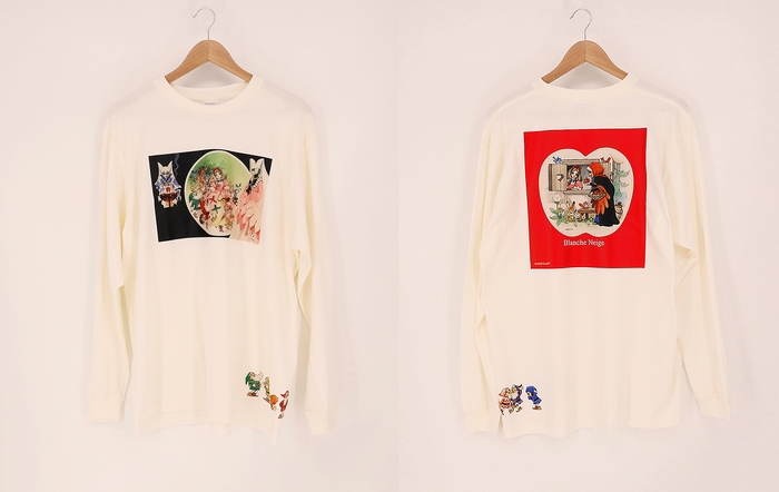 ロングTシャツ「白雪姫」(前後) 13,200円(税込)