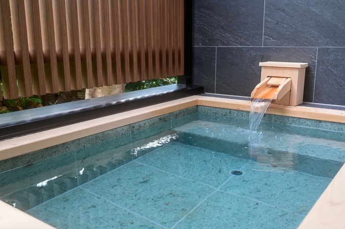 【メゾネット】テラス・露天風呂