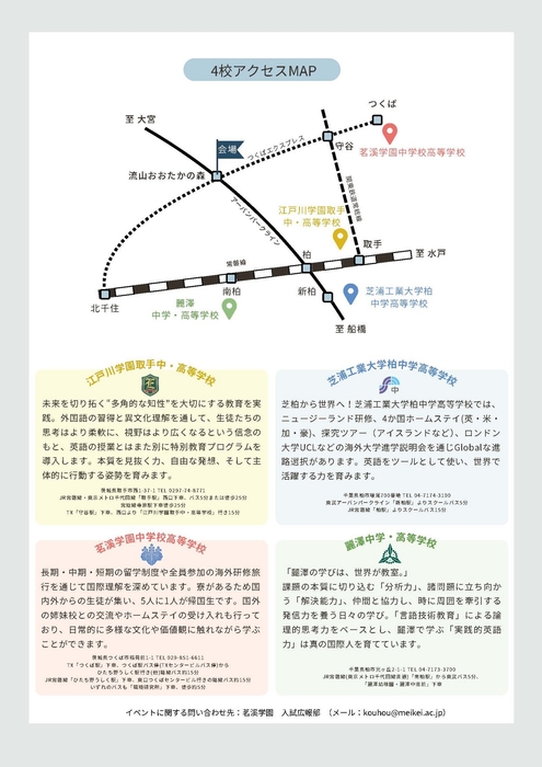 シンポジウムフライヤー裏面