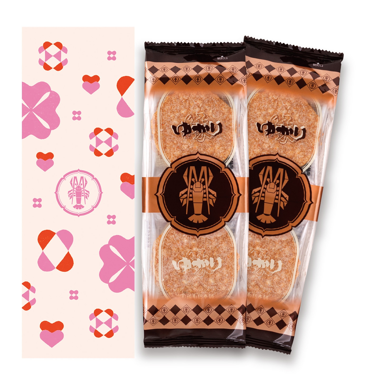 <坂角総本舗>ゆかり詰合せ箱〈バレンタイン〉