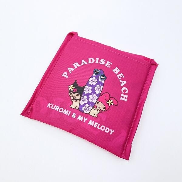 日焼け姿のマイメロディのバッグ