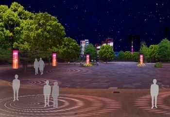 桜の舞(演出イメージ)