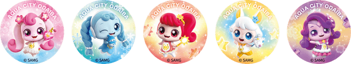 「キャッチ！ティニピン」オリジナル缶バッジ イメージ