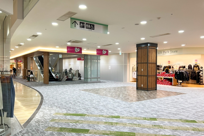 2階共用部を全面的に改装