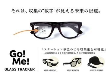 スマートグラスで「ステーション単位のごみ収集量を可視化」 AI画像解析による次世代収集DX、 2026年1月より滋賀県・東京都で実証実験開始