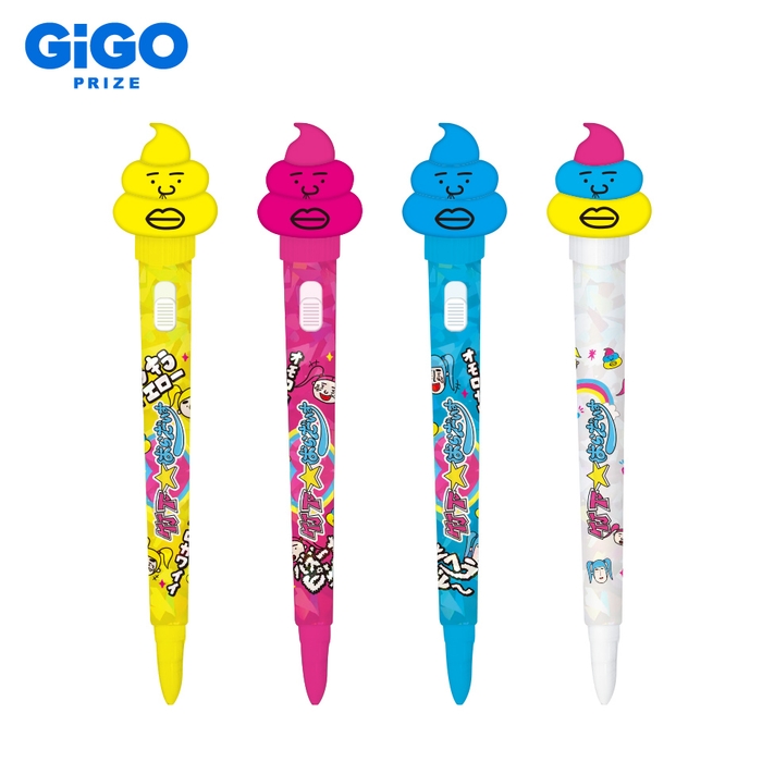 ▲くるぴかマスコットペン(全4種)