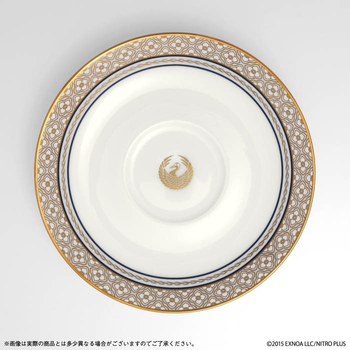 刀剣乱舞ONLINE×Noritake ティーカップ&ソーサーセット 鶴丸国永(ソーサー)