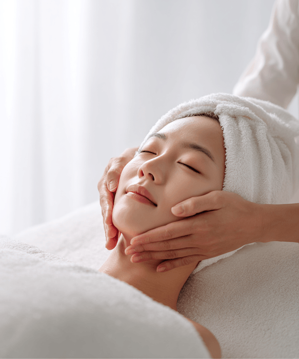 フェイスマッサージ