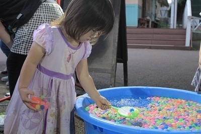 今年初登場!夜の縁日