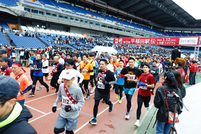 日産スタジアム(横浜市)を走ろう!