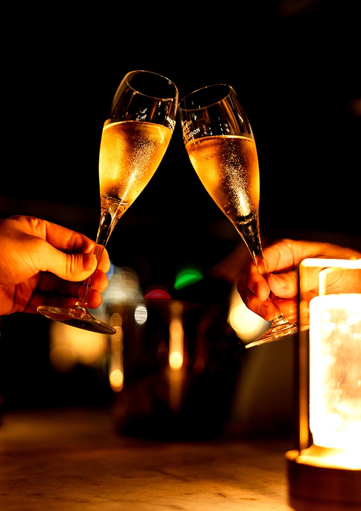 夜空の共にグランピング気分を楽しめる!