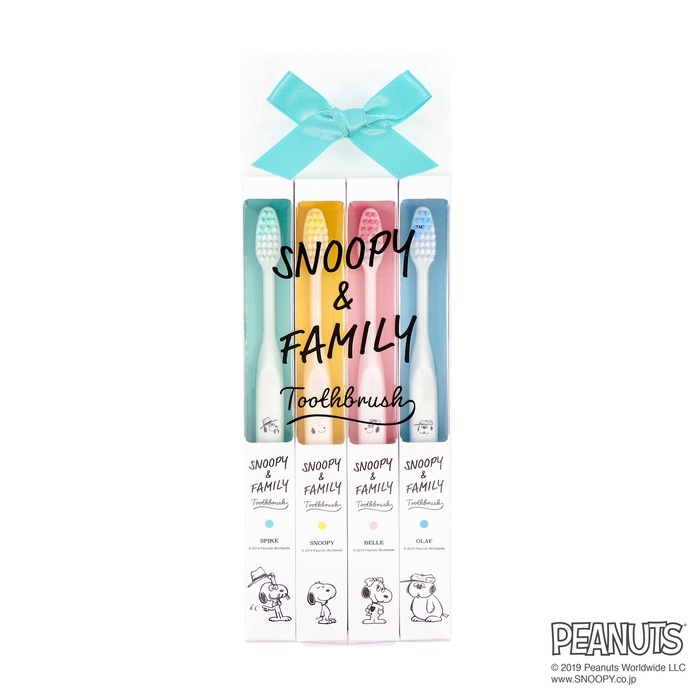 スヌーピー&ファミリー歯ブラシ ギフトボックス